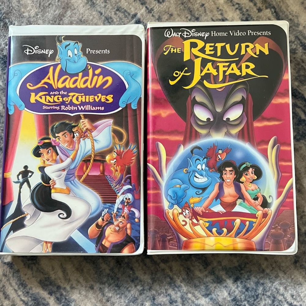 The Return of Jafar (VHS, 1994), And Aladdin King Of Thieves